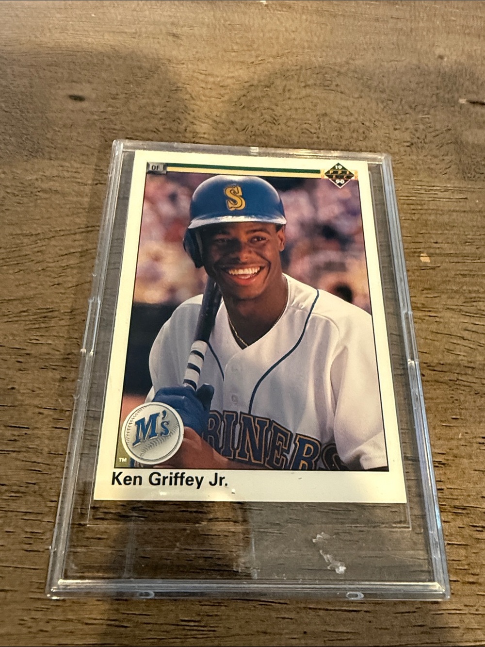 Ken Griffey Jr. Baseball Trading Card - White & Blue